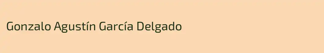 Gonzalo Agustín García Delgado